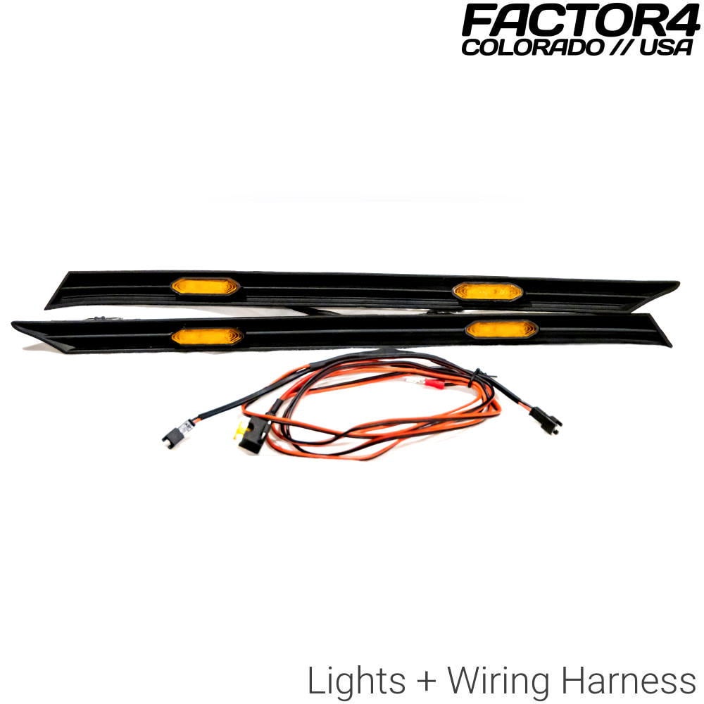 factor4製 rav4 グリルライト RAV4のRAV4・TR4Design・Factor4・RAV4 Grille Lights・グリルマーカー